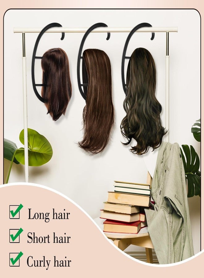 obeoby Wig Hanger, Hanging Wig Stand Portable Hanging Stand For Wigs,Traveling - Image 5